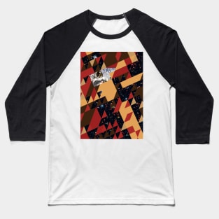 Tesseract Collision Baseball T-Shirt